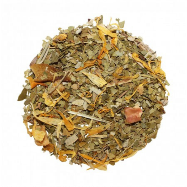 Maté feuilles agrumes Yerba maté bio et équitable aux agrumes, fuilles entières, Brésil. Idéale pour calebasse.