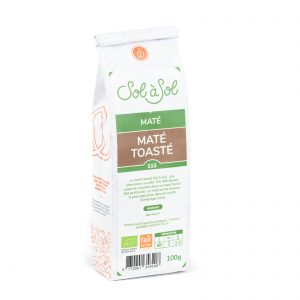 SC_2022-05-25_17-02-51 Maté toasté bio et équitable, Brésil. Feuilles entières à infuser comme un thé.